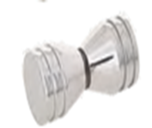 Shower knobs Chrome plated aluminum shower / glass door knobs SK6