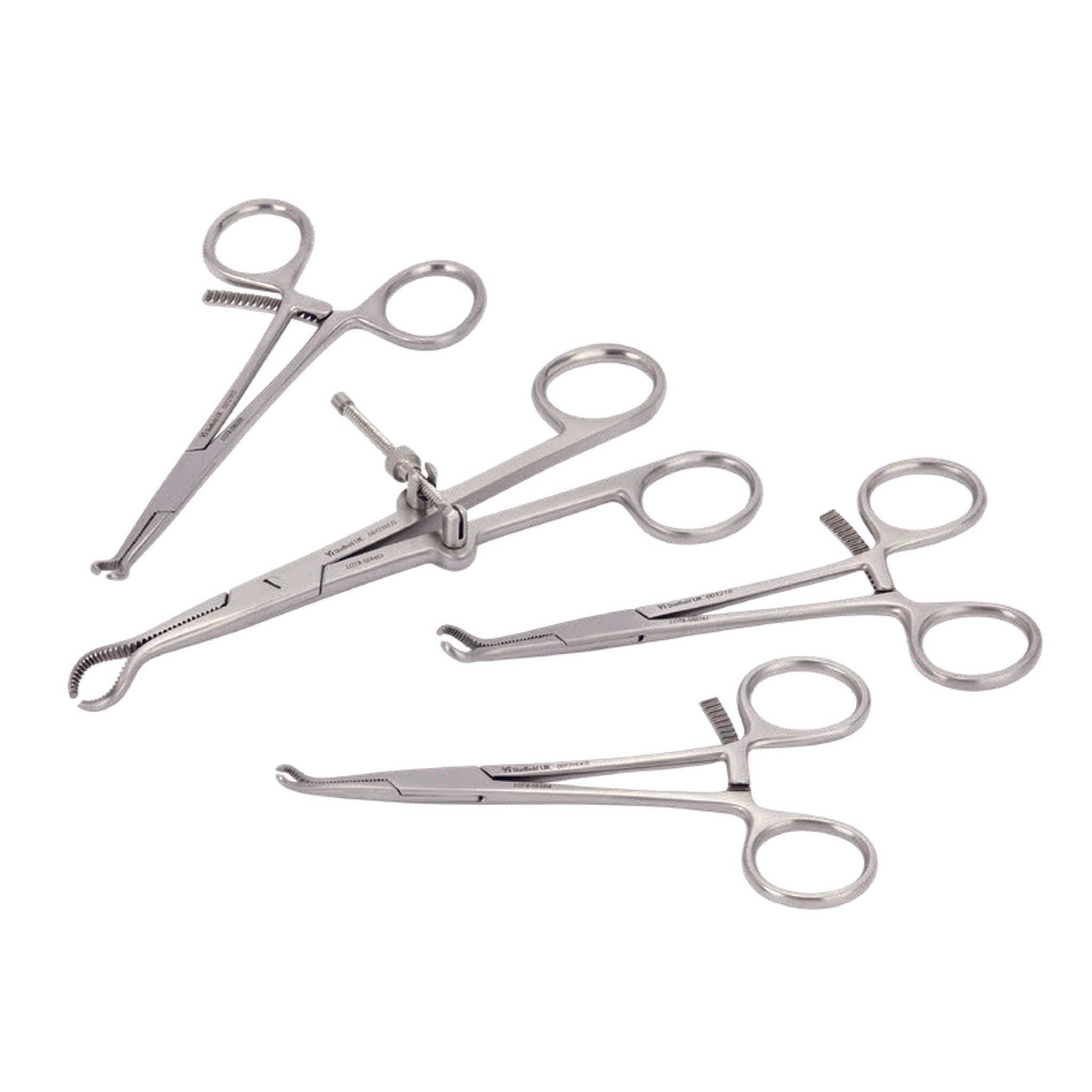 Small Serrated Bone Holding Forceps - VI