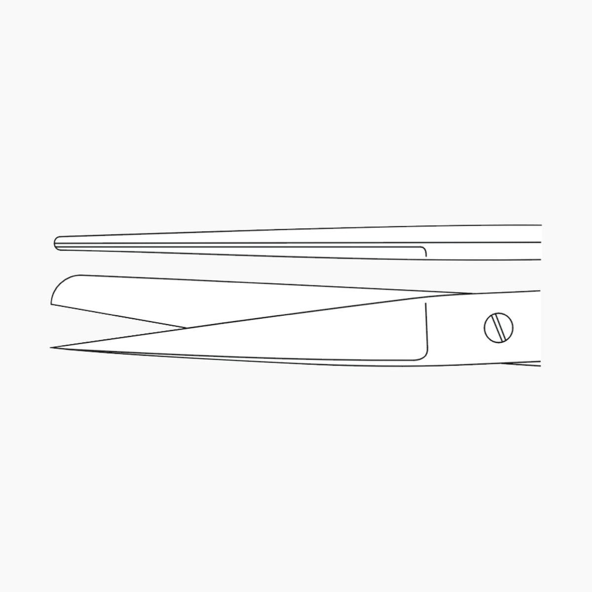 Standard Operating Scissors – Economy Range by Rhein (Sharp/Blunt, Blunt/Blunt, Sharp/Sharp) - Image 3