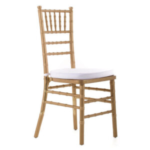 Tiffany Chair Plastic Gold