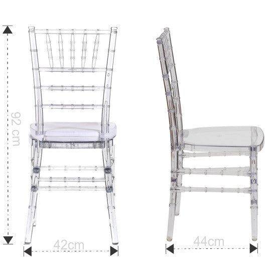 Tiffany Chair Clear - Image 5