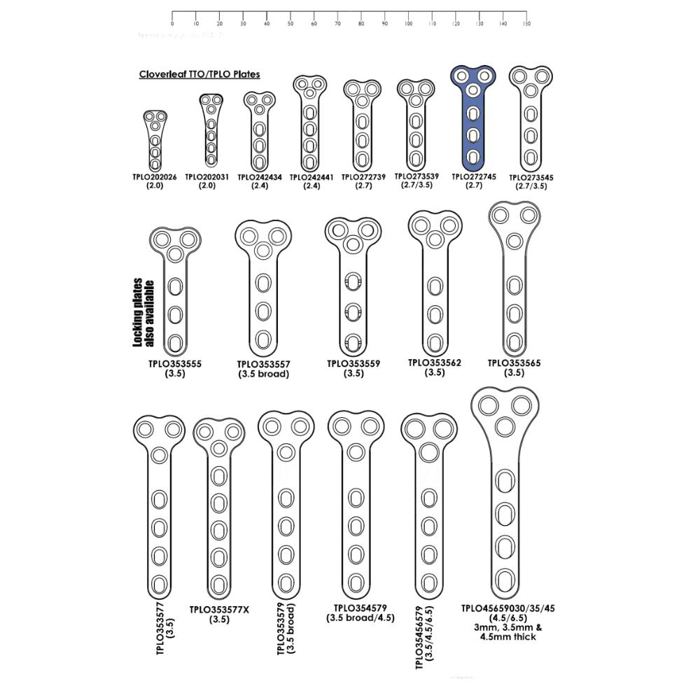 TPLO By Wedge Osteotomy Plates - Image 8