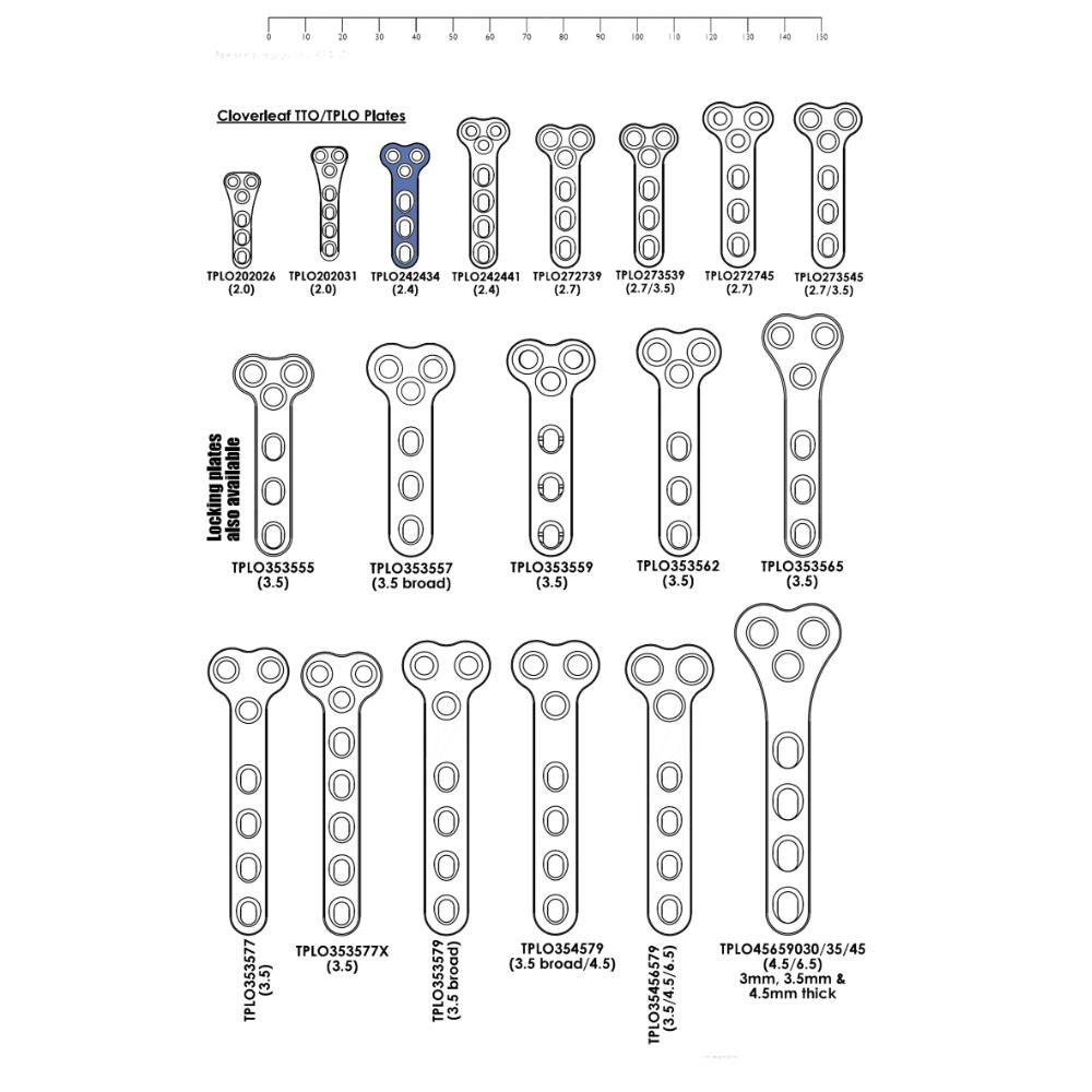 TPLO By Wedge Osteotomy Plates - Image 4