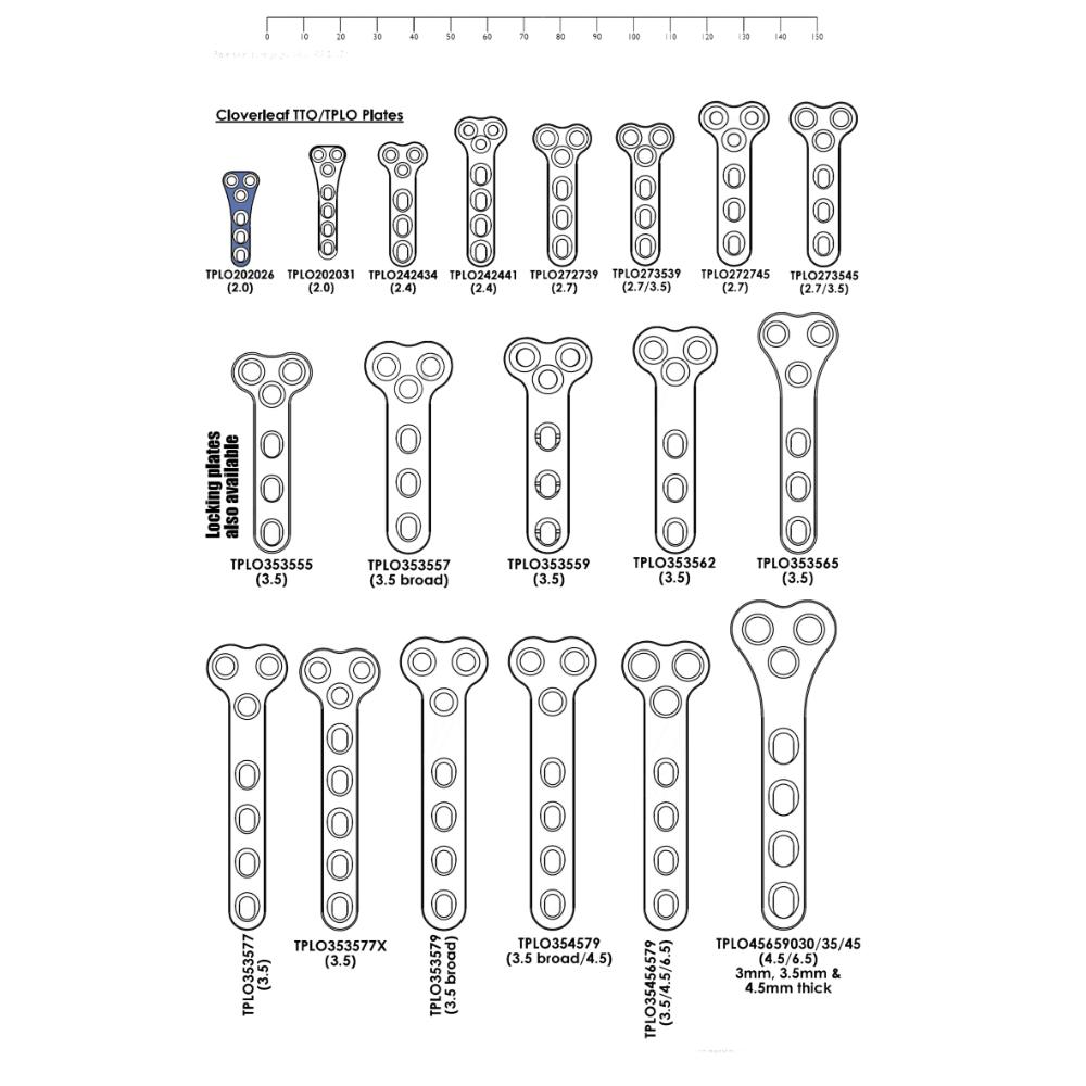 TPLO By Wedge Osteotomy Plates - Image 2
