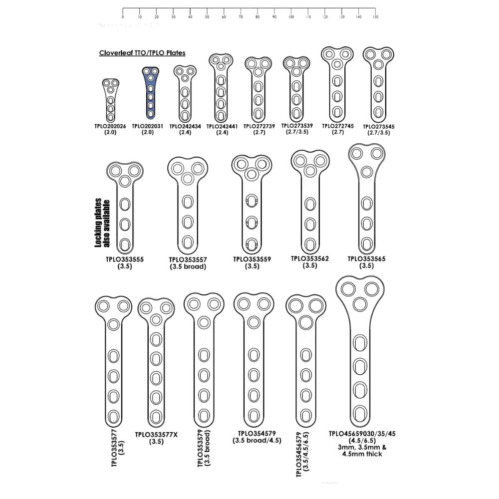 TPLO By Wedge Osteotomy Plates - Image 3