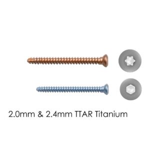 TTA Rapid Self-Tapping Titanium Screws 2.0 & 2.4mm – Hex/Star