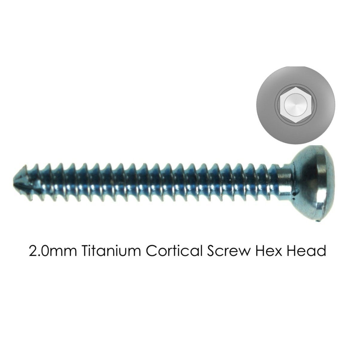 TTA Rapid Self-Tapping Titanium Screws 2.0 & 2.4mm – Hex/Star - Image 5