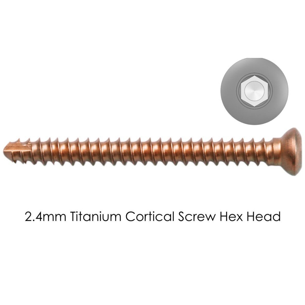 TTA Rapid Self-Tapping Titanium Screws 2.0 & 2.4mm – Hex/Star - Image 6