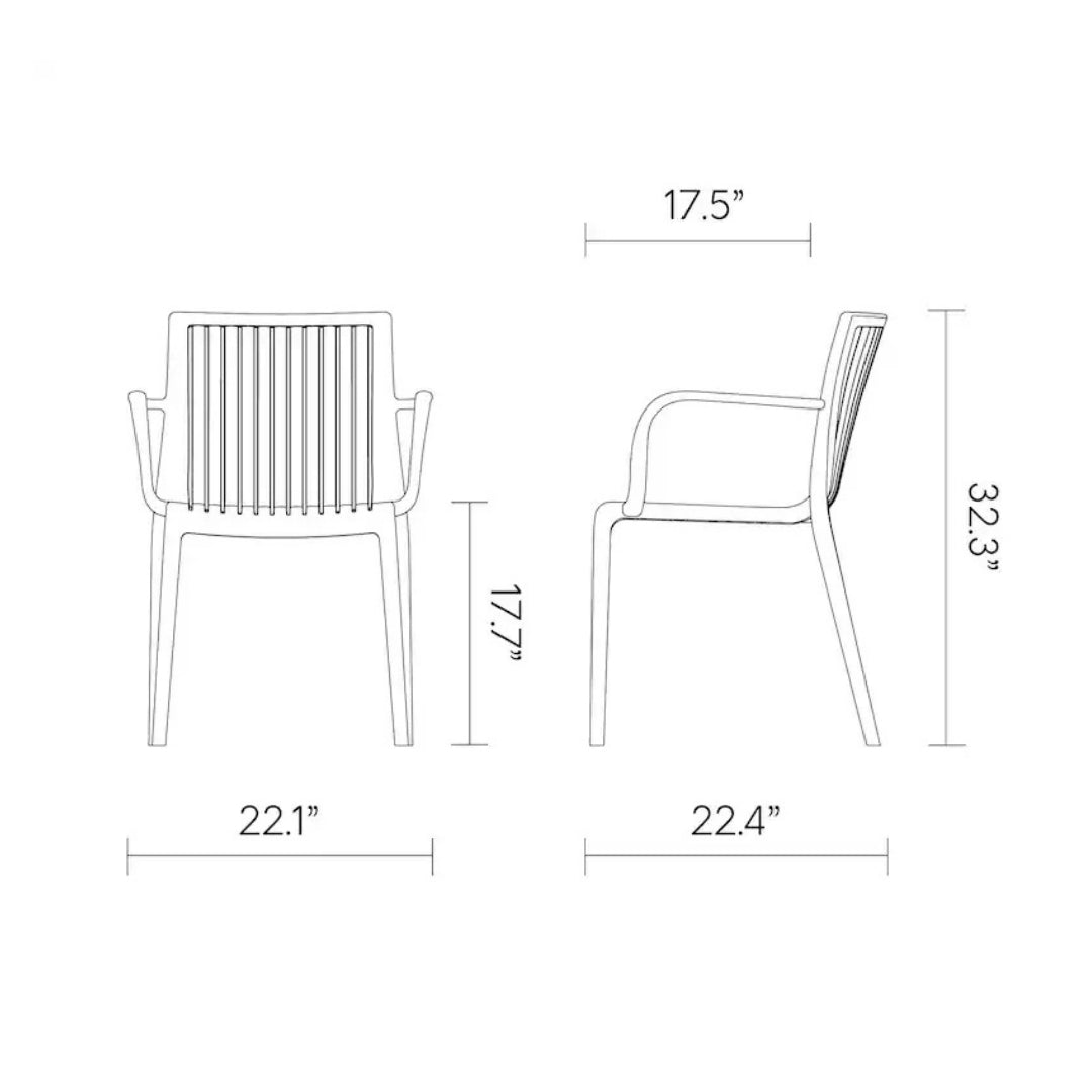 Bella Arm Chair - Image 4
