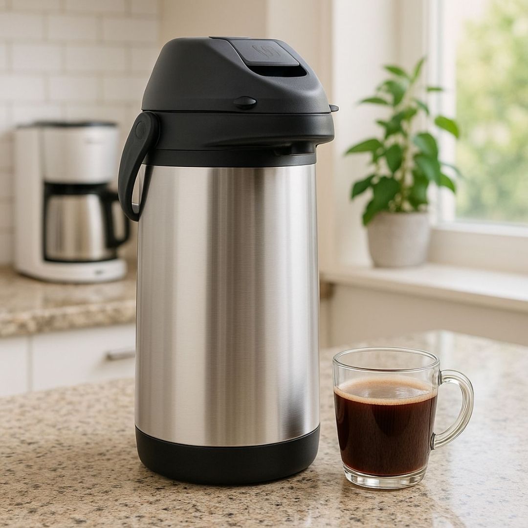 Thermo Vacuum Pump Flask - Stainless Steel - Image 2