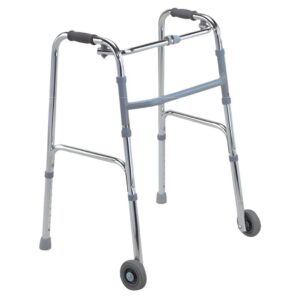 Folding Rollator Walking Frame with Wheels