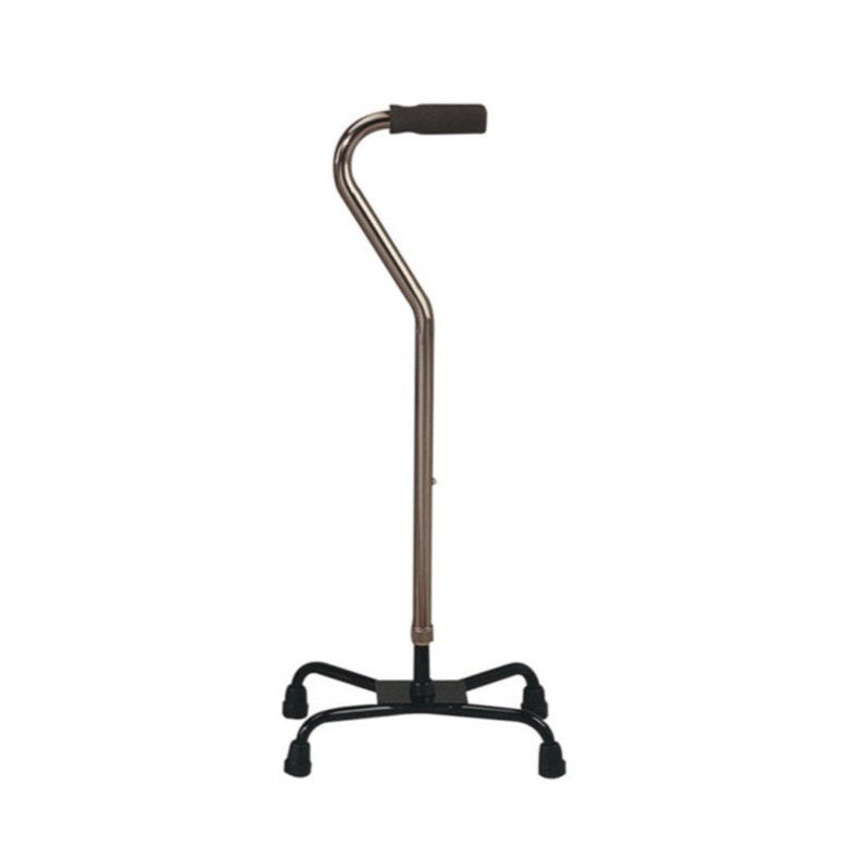 Quad Bent Walking Stick - Ergonomic & Stable Mobility Aid