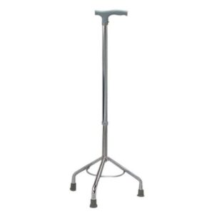 Aluminium Walking Stick - Adjustable Tripod Support