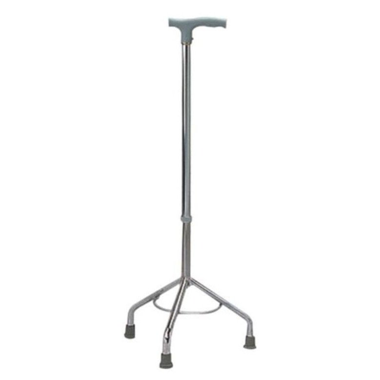 Aluminium Walking Stick - Adjustable Tripod Support