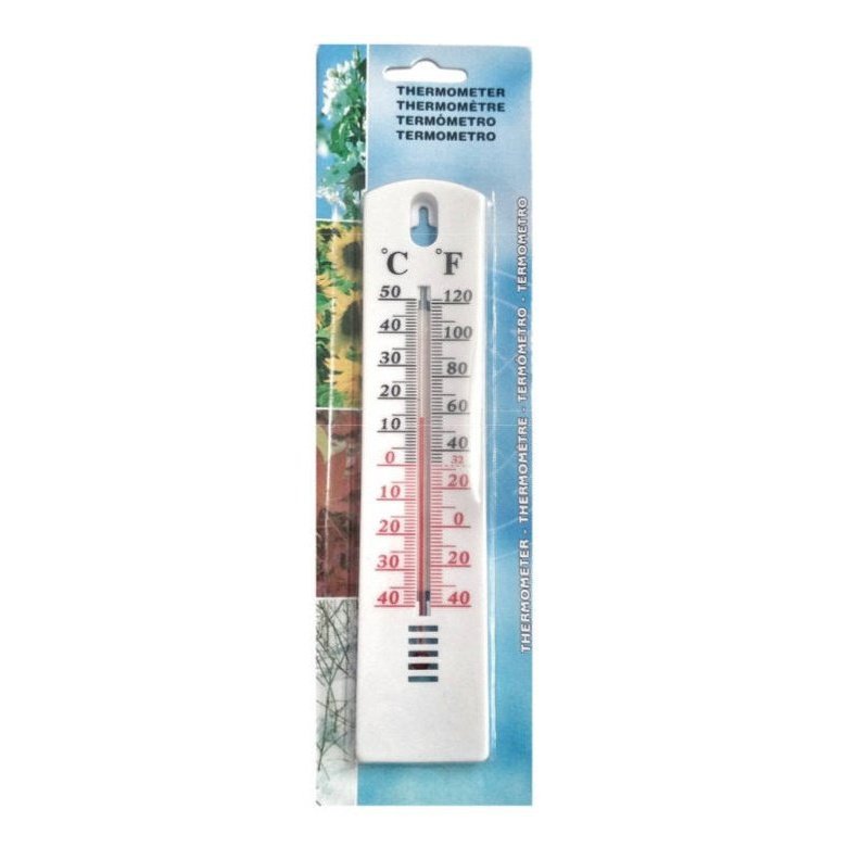 Wall hanging thermometer