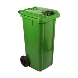 Wheelie Bin 120L Virgin (Non-SABS) – Blue, Red, Yellow and Municipality Green
