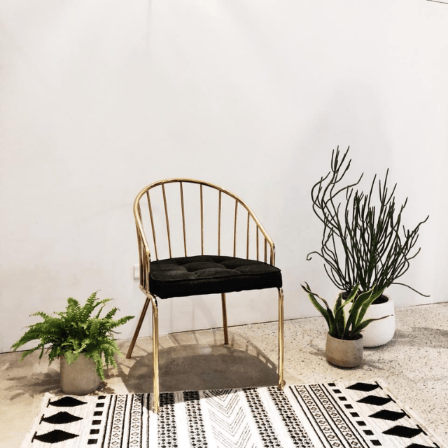 Williams Gold Dining Chair - Image 3