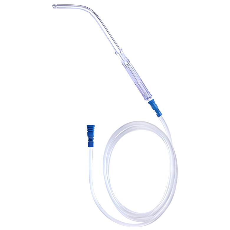 Yankauer Suction Handle with 1.5m Tubing - Crown Tip
